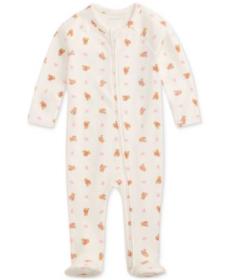 Polo Ralph Lauren - Baby Cotton Polo Bear Coverall