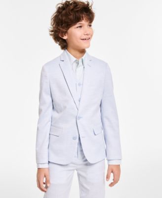 Calvin Klein - Big Boys Stretch Ocean Sharkskin Jacket