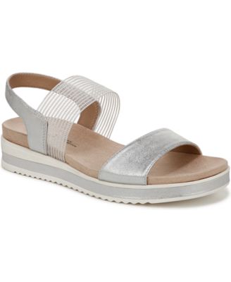 LifeStride - Women's Zing Round Open Toe Wedge Slingback Sandals