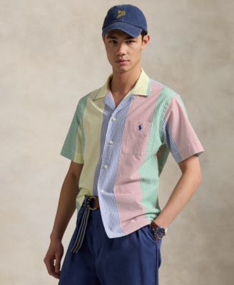 Polo Ralph Lauren - Men's Classic-Fit Striped Seersucker Shirt