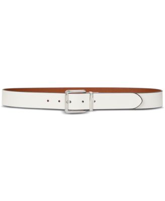 Lauren Ralph Lauren - Reversible Crosshatch Leather Belt