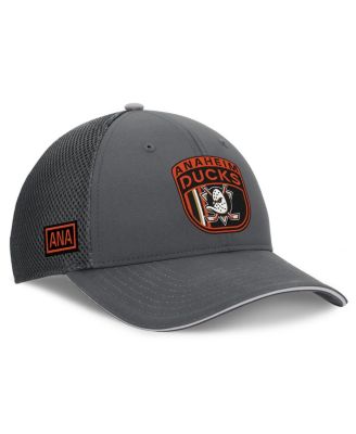 Fanatics - Men's Gray Anaheim Ducks Authentic Pro Home Ice Trucker Adjustable Hat