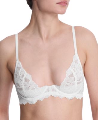 Natori - Women's Peony Unlined Lace Underwire Demi Bra