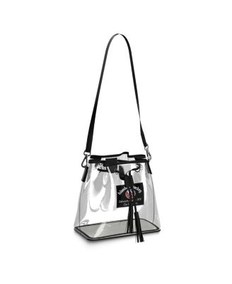 WEAR by Erin Andrews - New York Islanders Clear Stadium Bucket Purse
