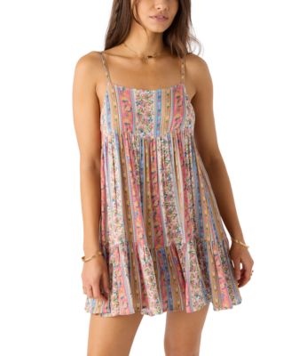 O'Neill - Juniors' Saltwater Essentials Rilee Printed Cover-Up Dress