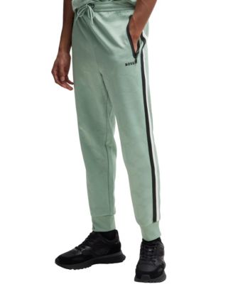 Hugo Boss - Men's Jacquard-Woven Relaxed-Fit Tracksuit Bottoms