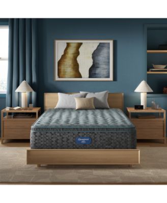 Beautyrest - Level One 14.25" Medium Pillow Top Mattress Set - Twin