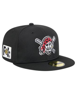 New Era - Men's Black Pittsburgh Pirates 2025 Spring Training 59FIFTY Fitted Hat