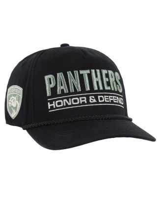 '47 Brand - Men's Black Florida Panthers OHT Military Appreciation Homeland Honor and Defend Hitch Adjustable Hat