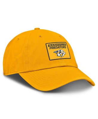 Fanatics - Men's Gold Nashville Predators Authentic Pro Prime Adjustable Hat
