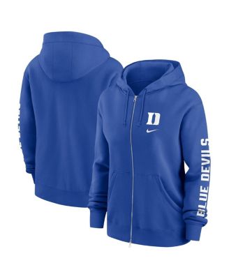 Nike - Women's Royal Duke Blue Devils Oversize Lockup Phoenix Full-Zip Hoodie Jacket