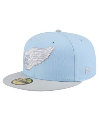 New Era - Men's Light Blue/Gray Detroit Red Wings Color Pack Two-Tone 59FIFTY Fitted Hat