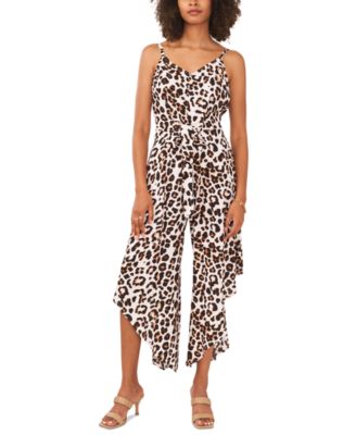 Vince Camuto - Women's Animal-Print Jumpsuit