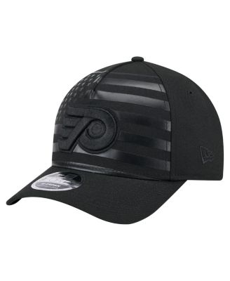 New Era - Men's Black Philadelphia Flyers Game Day Stealth Flag 9FORTY A-Frame Adjustable Hat