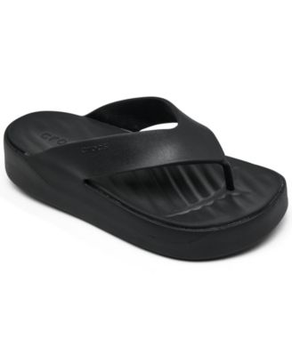 Crocs - Women's Getaway Platform Casual Flip-Flop Sandals from Finish Line