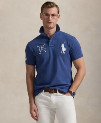 Polo Ralph Lauren - Men's Custom Slim Fit Big Pony Mesh Polo Shirt