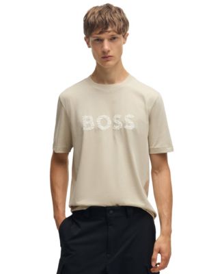 Hugo Boss - Men's Logo Print Slim-Fit Shirt