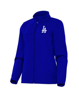 Antigua - Women's Royal Los Angeles Dodgers Links 2 Golf Full-Zip Jacket