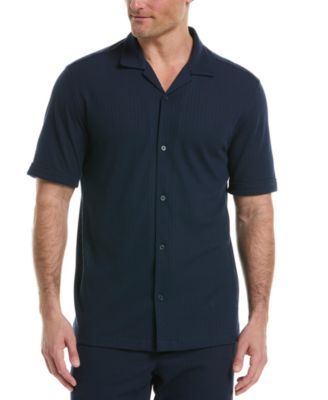 Cubavera - Men's Textured Knit Shirt
