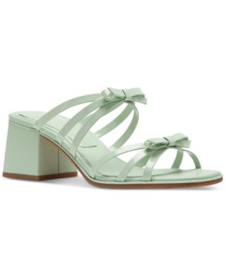 kate spade new york - Women's Carolina Bow-Trim Block-Heel Sandals