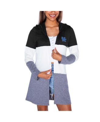 Gameday Couture - Women's Black Kentucky Wildcats Colorblock Hooded Cardigan