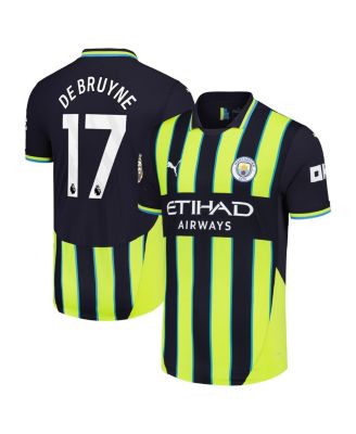 Puma - Men's Kevin De Bruyne Navy Manchester City 2024/25 Away Authentic Player Jersey