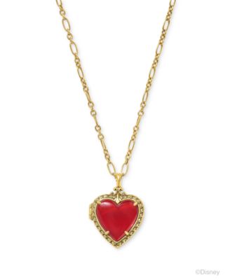 Kendra Scott - Gold-Tone Disney Snow White Locket Pendant Necklace, 18" + 3" extender